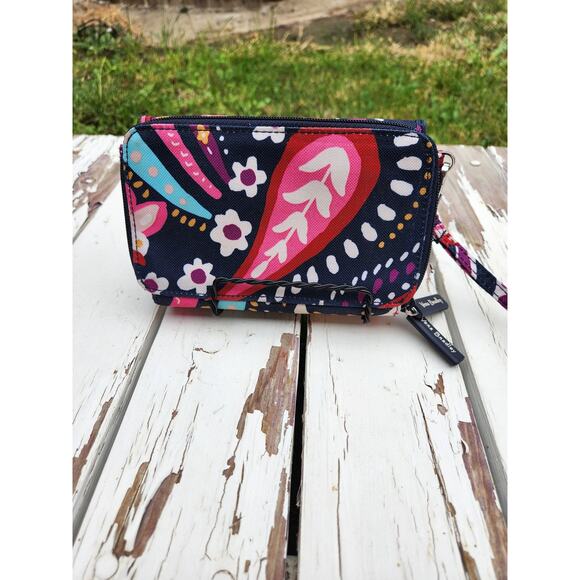 Vera Bradley Mini Square Floral Wallet/Purse - Picture 7 of 7